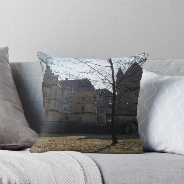 Item preview, Marusevec Castle (Pongratz noble family) is a 16th-century castle in northern Croatia (Varazdin county). Close view. Sunny spring day designed and sold by Maurizio Fabbroni.