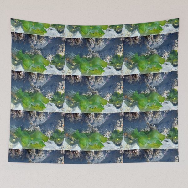 Item preview, Soft Greens beneath the Sea at Lyme, Dorset UK designed and sold by lynn carter.