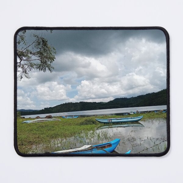 Item preview, Beautiful Lake in Rural Village Photography Design designed and sold by DHAMMISTYLES.