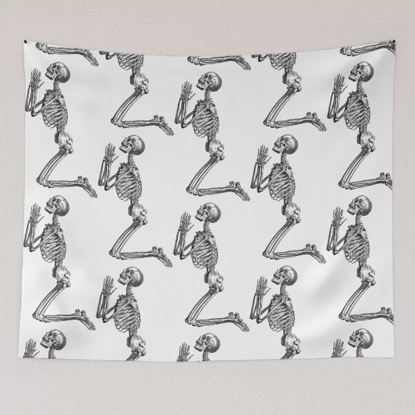 Item preview, Praying Skeleton designed and sold by iconikit.