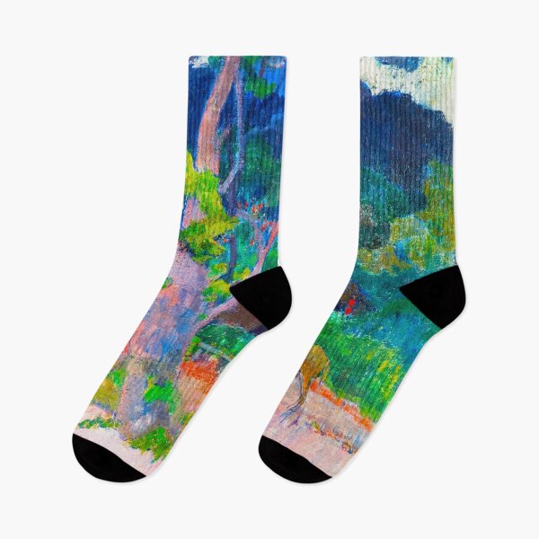 Item preview, HD PAUL GAUGUIN - Landscape with a Horse (1899) designed and sold by Go Logo Designs.