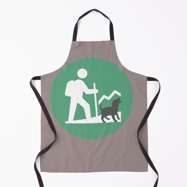 Item preview, Hiking with my puppy so wave. Happiness is walking with my puppy. Happy dog hiking design. designed and sold by Doggymadness.