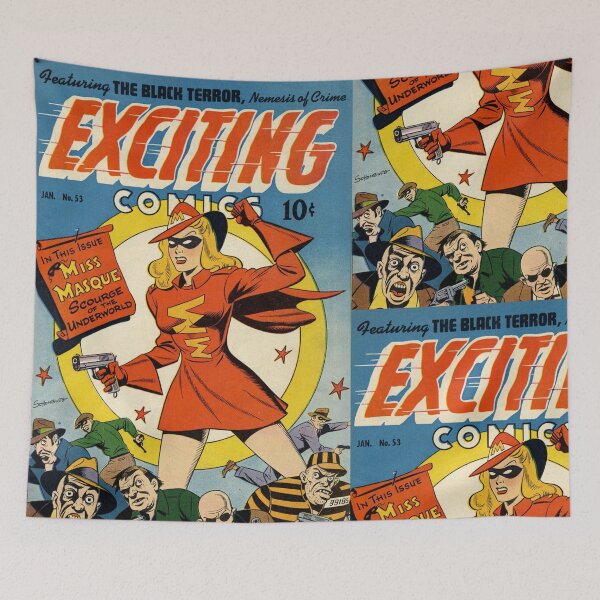 Item preview, Exciting Comics - Vintage Comic Book Art designed and sold by RickE.