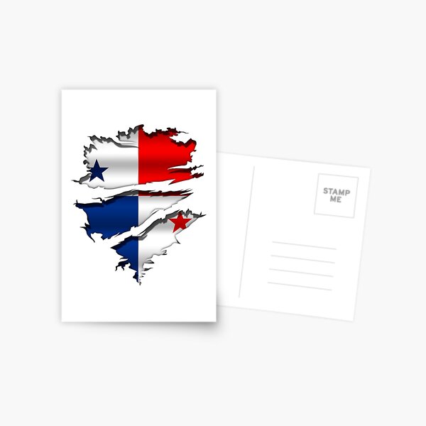 Item preview, Panama - flag - Tattoo Ripped designed and sold by WdiCreative.