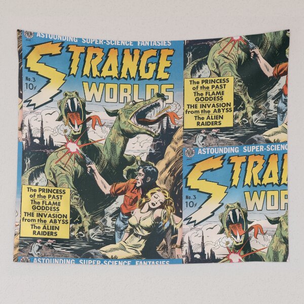 Item preview, Strange World - Comic Book Art - Vintage Art designed and sold by RickE.