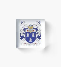 Appleton Coat of Arms Acrylblock