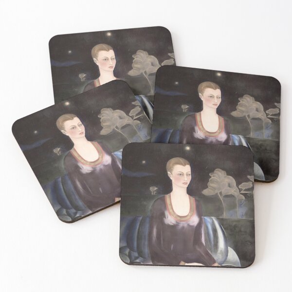 Item preview, Portrait of Alicia Galant by Frida Kahlo  designed and sold by FridaBubble.