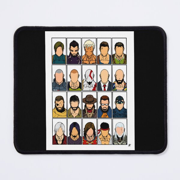 Item preview, Creative Survival Horror Video Game Alluring Face Of Games Vintage designed and sold by OverbayStraight.