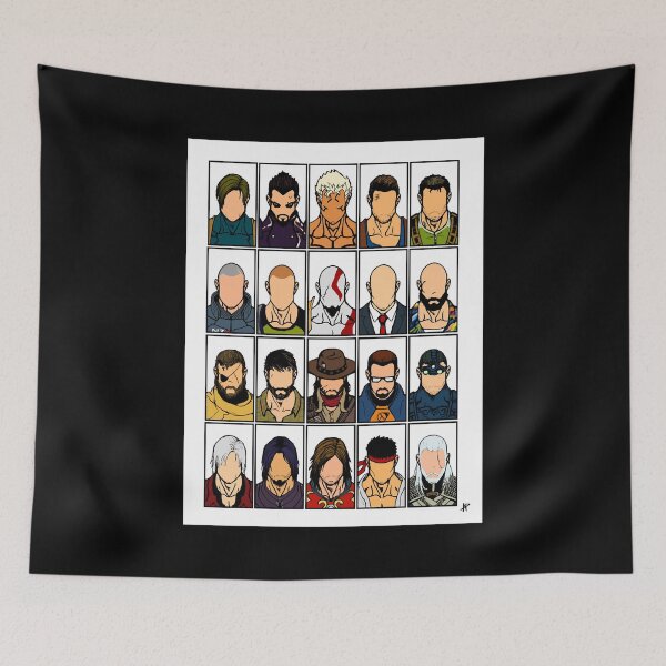 Item preview, Creative Survival Horror Video Game Alluring Face Of Games Vintage designed and sold by OverbayStraight.