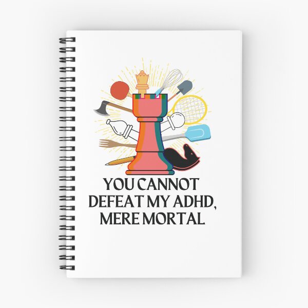 Item preview, ADHD - You cannot defeat my ADHD, mere mortal - Option 1 designed and sold by TheBerriesADHD.