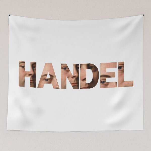 Item preview, HANDEL font designed and sold by Musicianst0re.