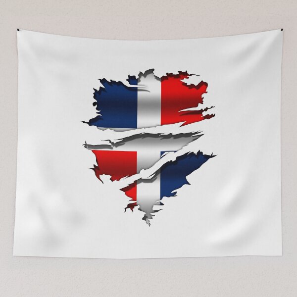 Item preview, Republica Dominicana - Dominican Republic - flag - Tattoo Ripped designed and sold by WdiCreative.