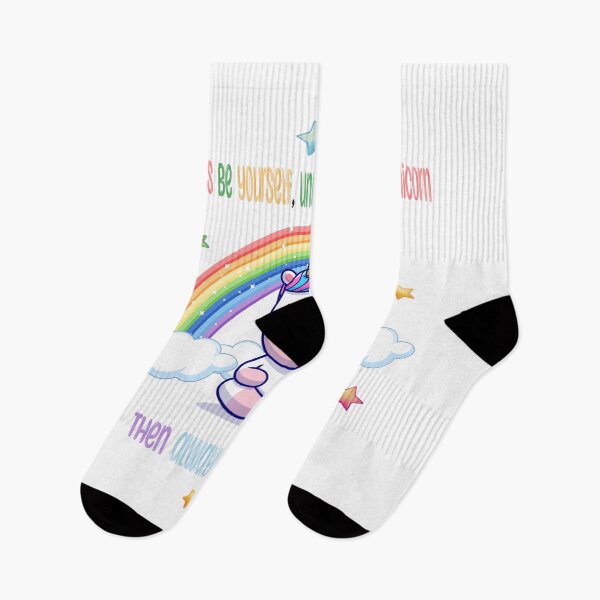 Item preview, Always be yourself, unless you can be a unicorn. Then always be a unicorn. designed and sold by Pyro-Store.