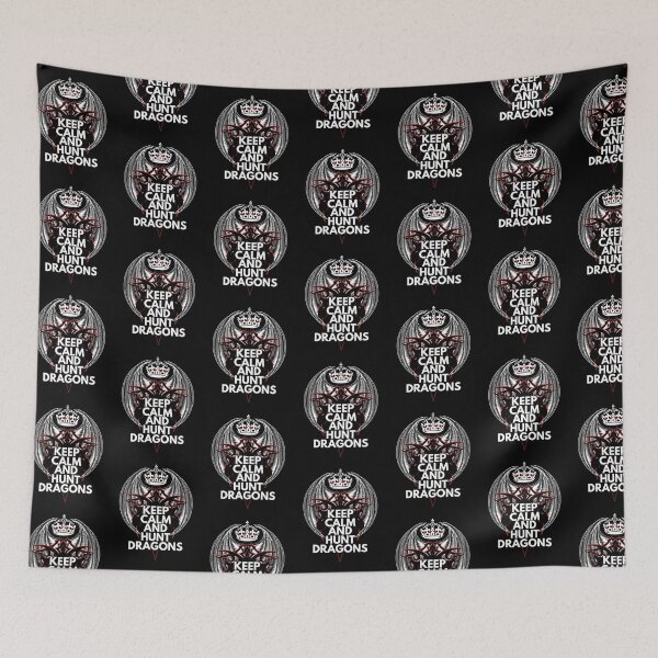 Item preview,  Keep Calm And Hunt Dragons designed and sold by Onewivnacher.