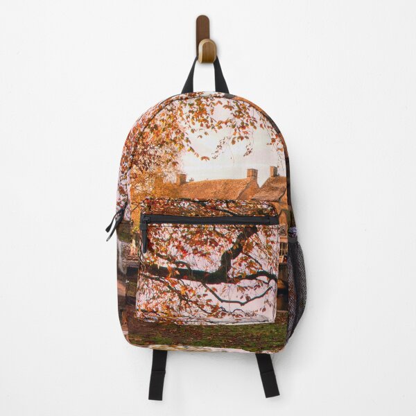 Item preview, Bourton on the Water Autumn Trees Cotswolds designed and sold by AndyEvansPhotos.