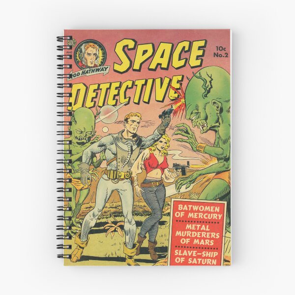 Item preview, Space Detective - Comic Book Art - Vintage Art designed and sold by RickE.