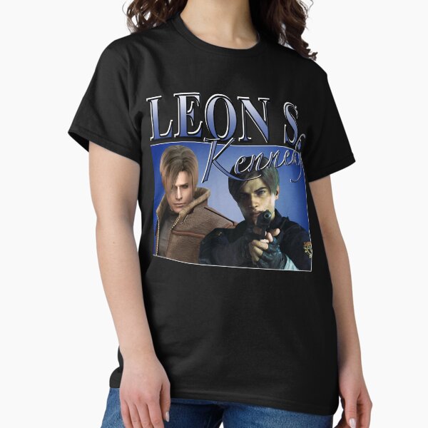 Vista previa del artículo con la obra «Creativo Survival Horror Videojuego Seductor Leon S Kennedy Apreciación Clásico Fans», diseñado y vendido por OverbayStraight.
