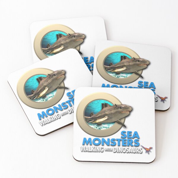 Item preview, Sea Monsters! Hybodus pop-out logo  designed and sold by The Paleo shop ..