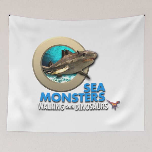Item preview, Sea Monsters! Hybodus pop-out logo  designed and sold by The Paleo shop ..