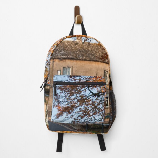 Item preview, Bourton on the Water Autumn Trees Cotswolds designed and sold by AndyEvansPhotos.