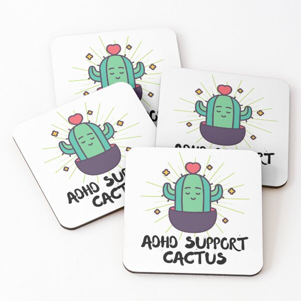 Item preview, ADHD - ADHD Support Cactus designed and sold by TheBerriesADHD.