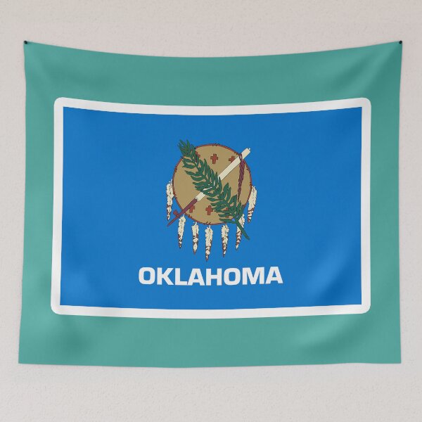 Item preview, OKLAHOMA Flag Gifts, Masks, Stickers & Products (14) designed and sold by mpodger.