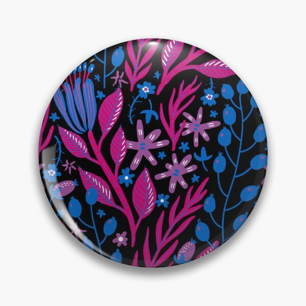 Item preview, Plants Background Bi. Bisexual Pride designed and sold by Subtle Pride Shop.