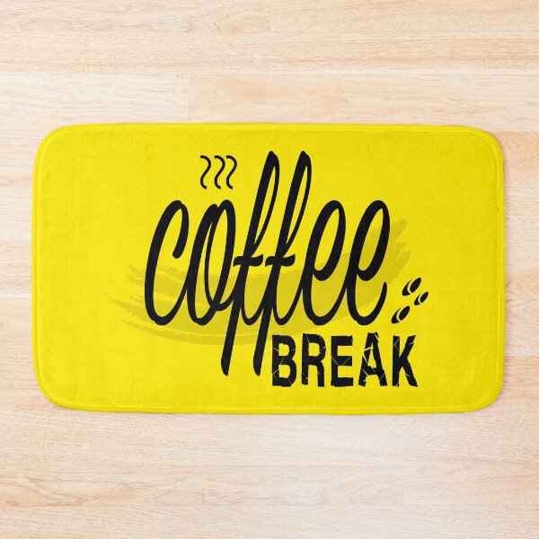 Item preview, "COFFEE BREAK" LETTERED IN BLACK designed and sold by Heavdaiin.