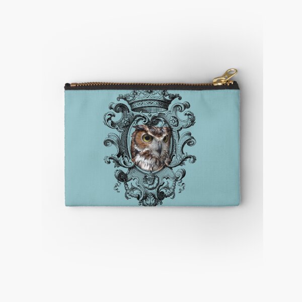 Item preview, Wet Owl with Retro Wreath, Gift for Owl lover and Birthdays, Winterowl designed and sold by DiensDesign.