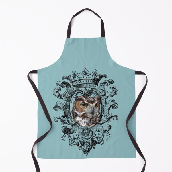 Item preview, Wet Owl with Retro Wreath, Gift for Owl lover and Birthdays, Winterowl designed and sold by DiensDesign.