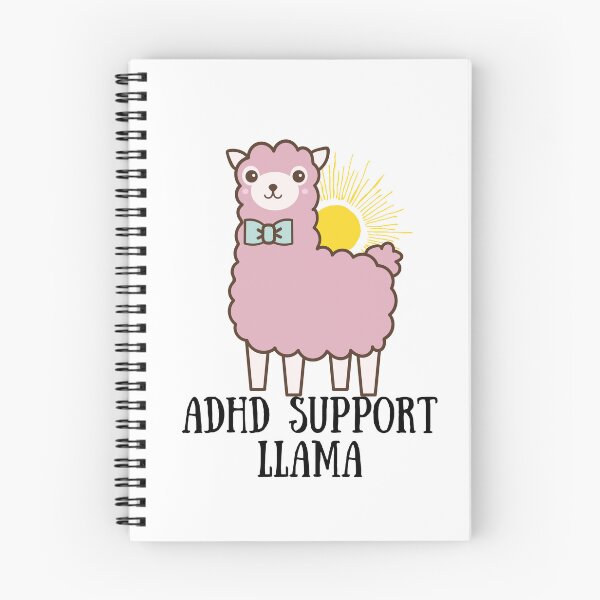 Item preview, ADHD - ADHD Support Llama designed and sold by TheBerriesADHD.