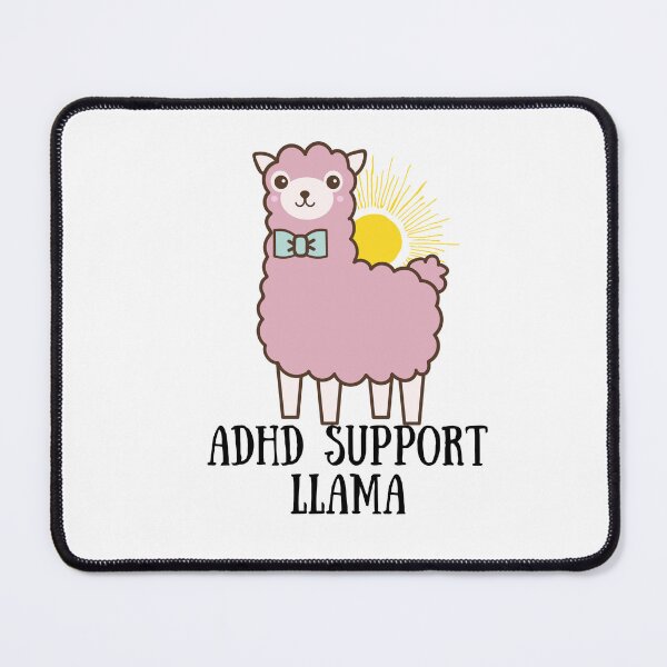 Item preview, ADHD - ADHD Support Llama designed and sold by TheBerriesADHD.