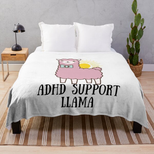 Item preview, ADHD - ADHD Support Llama designed and sold by TheBerriesADHD.