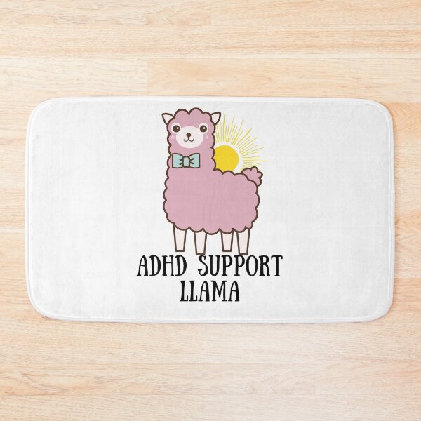 Item preview, ADHD - ADHD Support Llama designed and sold by TheBerriesADHD.
