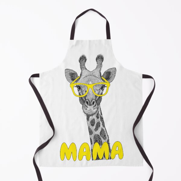 Item preview, Mama Giraffe with Yellow Glasses Mom Mothers Day designed and sold by dass-art.