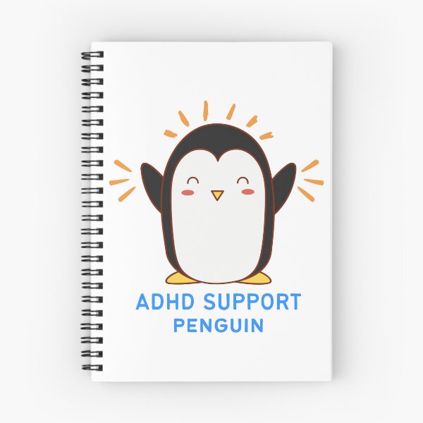 Item preview, ADHD - ADHD Support Penguin designed and sold by TheBerriesADHD.