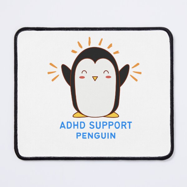Item preview, ADHD - ADHD Support Penguin designed and sold by TheBerriesADHD.