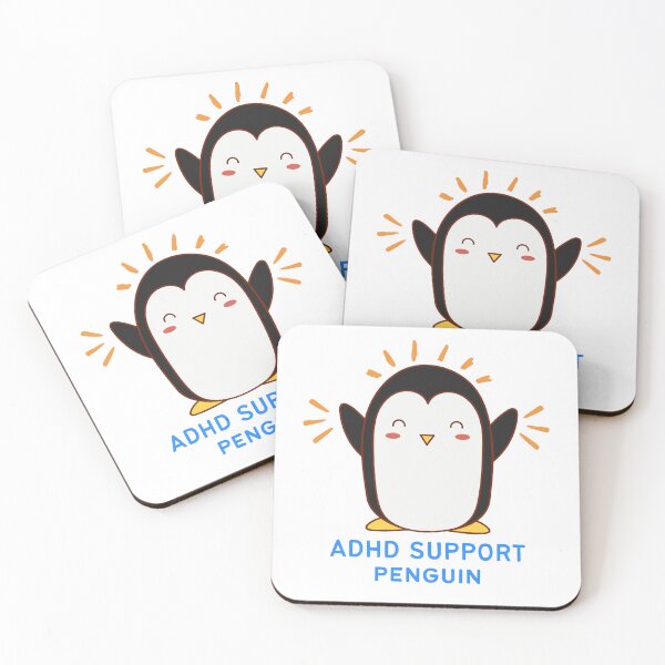 Item preview, ADHD - ADHD Support Penguin designed and sold by TheBerriesADHD.