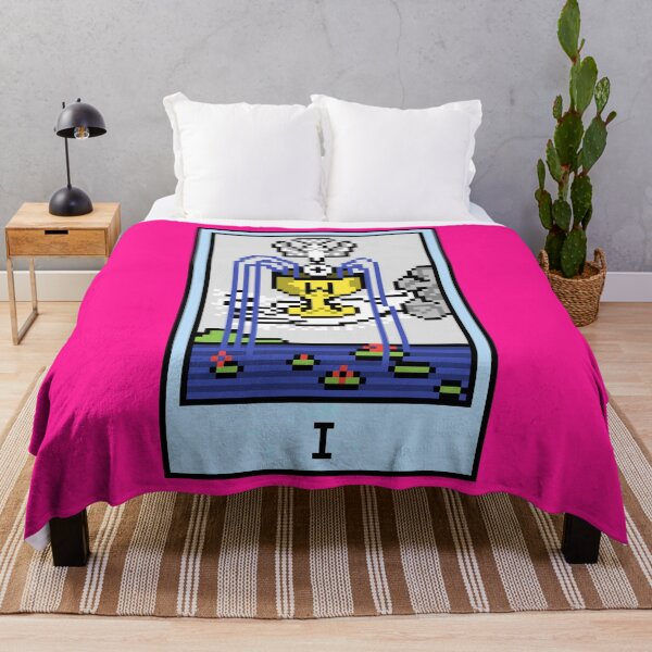 Item preview, Wait, is this pixel art tarot? Pink - Minor Arcana 'Ace of Cups' (Design for T-shirt, stickers and other accessories) designed and sold by Pixel Waite.