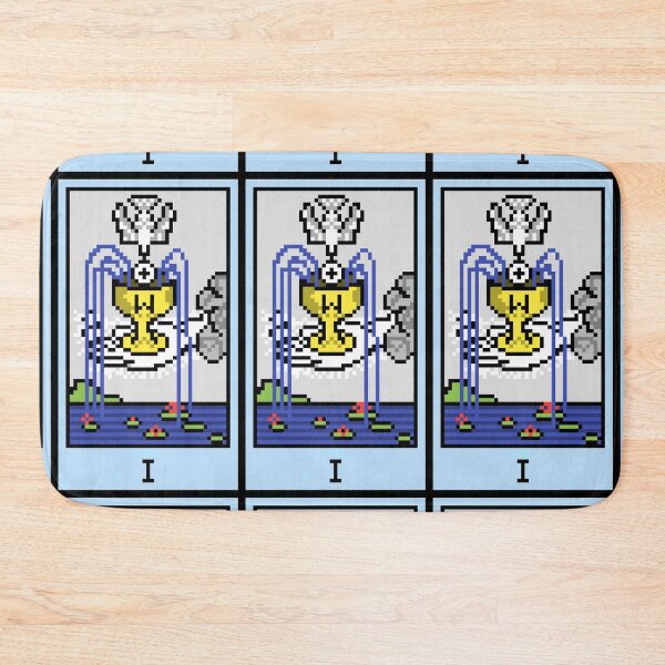 Item preview, Wait, is this pixel art tarot? Pink - Minor Arcana 'Ace of Cups' (Design for T-shirt, stickers and other accessories) designed and sold by Pixel Waite.