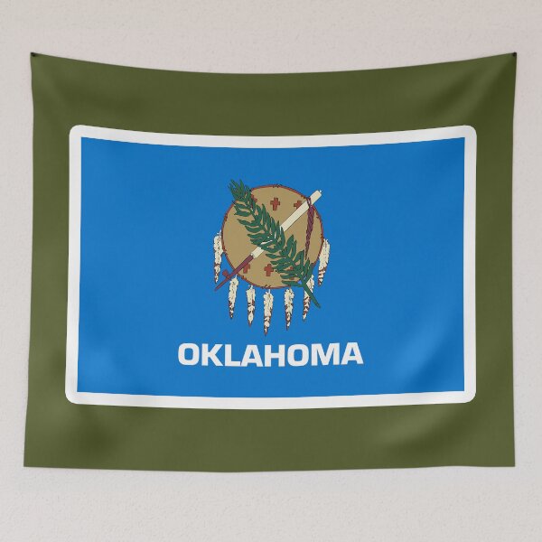 Item preview, OKLAHOMA Flag Gifts, Masks, Stickers & Products (15) designed and sold by mpodger.