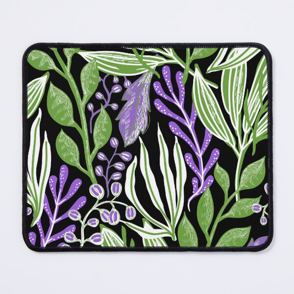 Item preview, Plants Background Gender Queer. Genderqueer Pride designed and sold by Subtle Pride Shop.