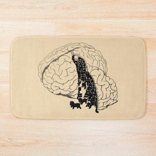 Item preview, Brain Slice Cats! by Tobe Fonseca designed and sold by Tobe Fonseca®.