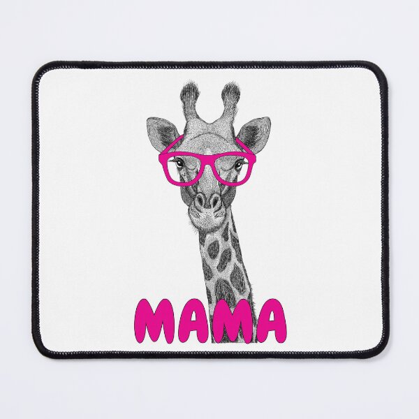 Item preview, Mama Giraffe with Pink Glasses Mom Mothers Day designed and sold by dass-art.