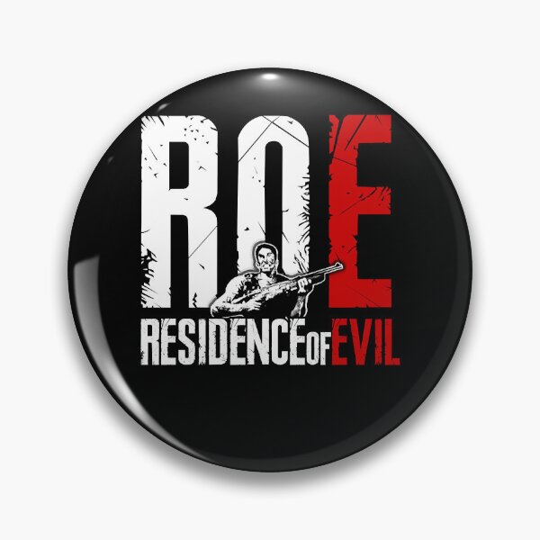 Item preview, Creative Survival Horror Video Game Alluring Residence Of Evil Logo Retro designed and sold by OverbayStraight.