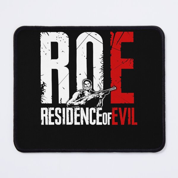 Item preview, Creative Survival Horror Video Game Alluring Residence Of Evil Logo Retro designed and sold by OverbayStraight.