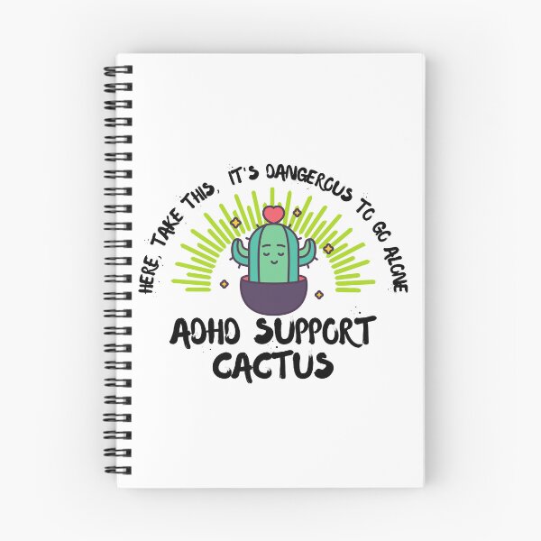 Item preview, ADHD - ADHD Support Cactus - Here, Take this, It's dangerous to go Alone designed and sold by TheBerriesADHD.