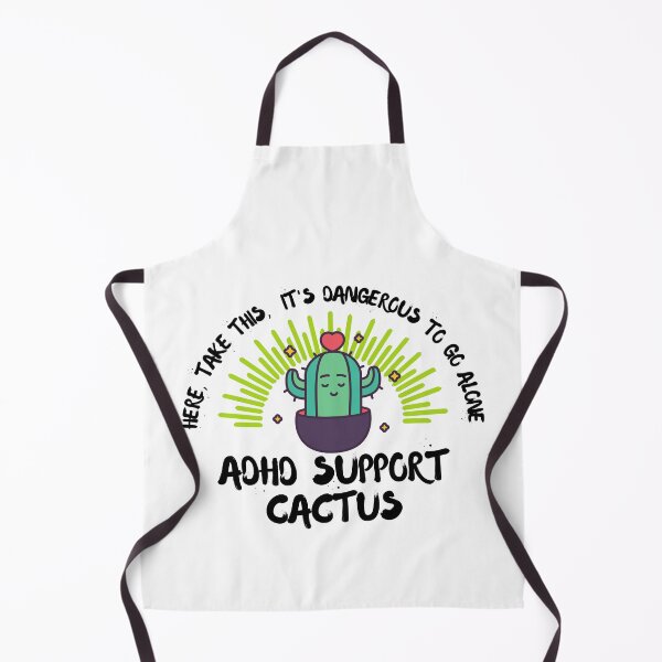 Item preview, ADHD - ADHD Support Cactus - Here, Take this, It's dangerous to go Alone designed and sold by TheBerriesADHD.