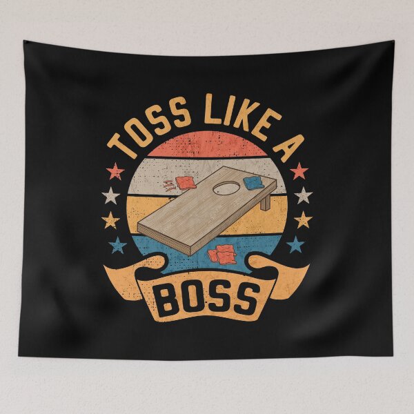 Item preview, Toss Like a Boss Cornhole Champion Bean Bag Toss Game Corn Star designed and sold by grinta2021.