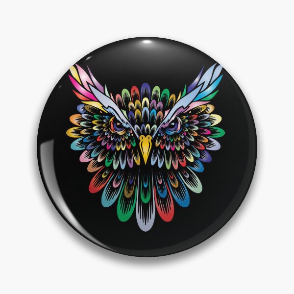 Item preview, colorful owl designed and sold by ForAlls.
